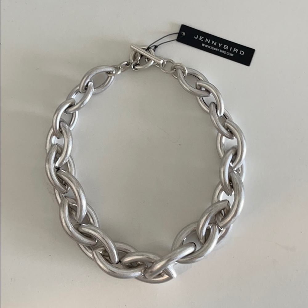 Jenny Bird Silver Chain Necklace